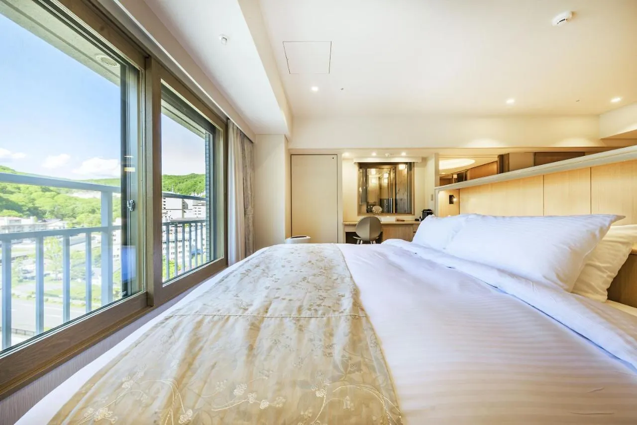 Ryokan (tradycyjny japoński pensjonat lub zajazd) Hotel Mahoroba Noboribetsu
