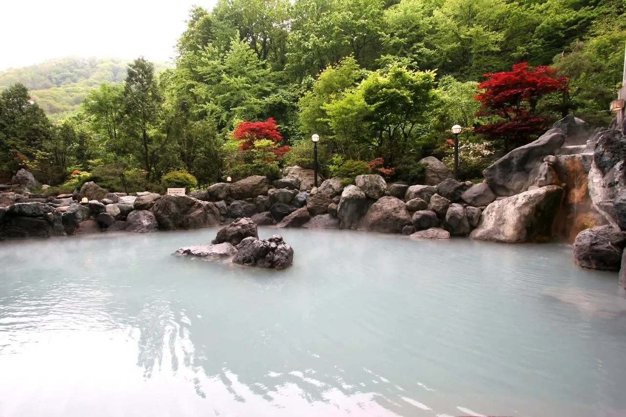 Ryokan (tradycyjny japoński pensjonat lub zajazd) Hotel Mahoroba Noboribetsu