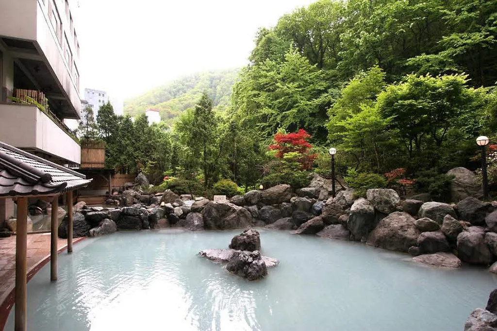 Ryokan (tradycyjny japoński pensjonat lub zajazd) Hotel Mahoroba Noboribetsu